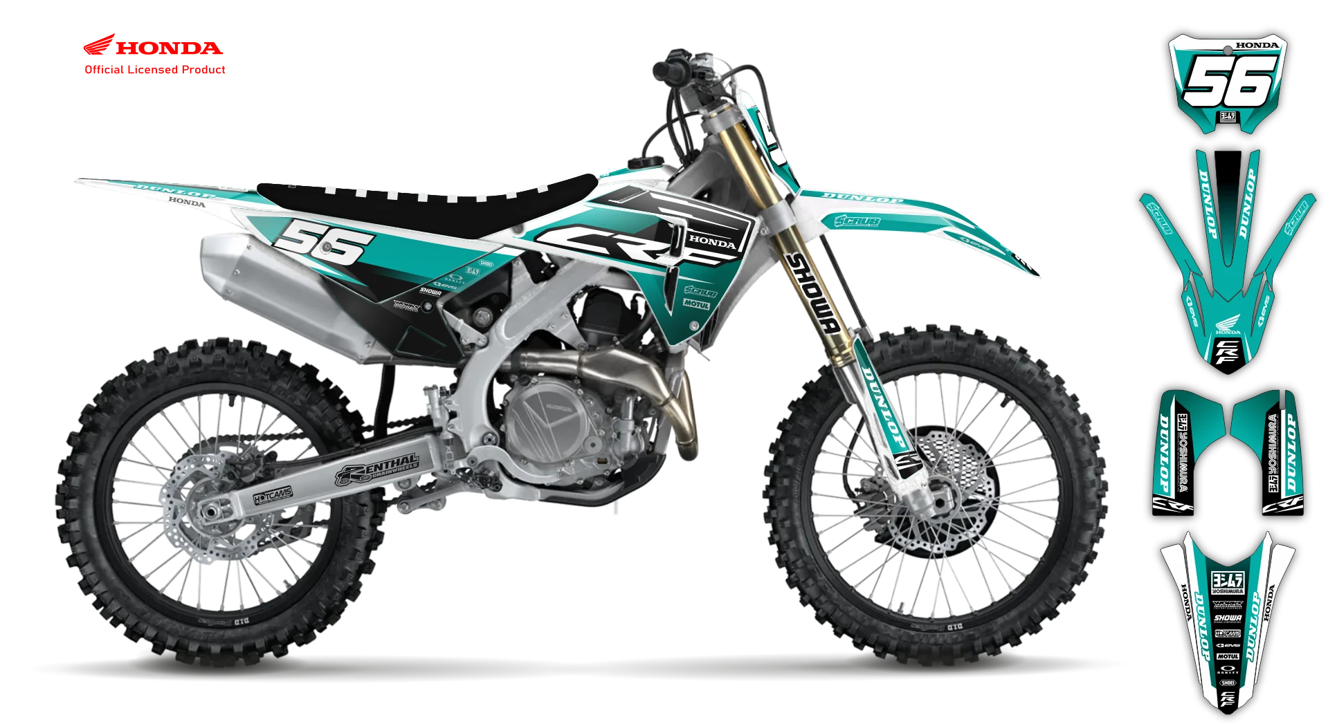 Graphics Kit - Honda - CRF 110 - 2013-2018 - SE1138 - R5