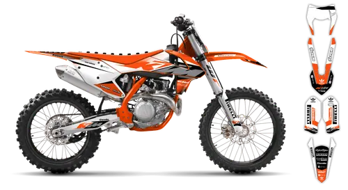 Graphics Kit - KTM - EXC EXC-F / XC-W XCF-W - 2017-2019 - K15 - ST
