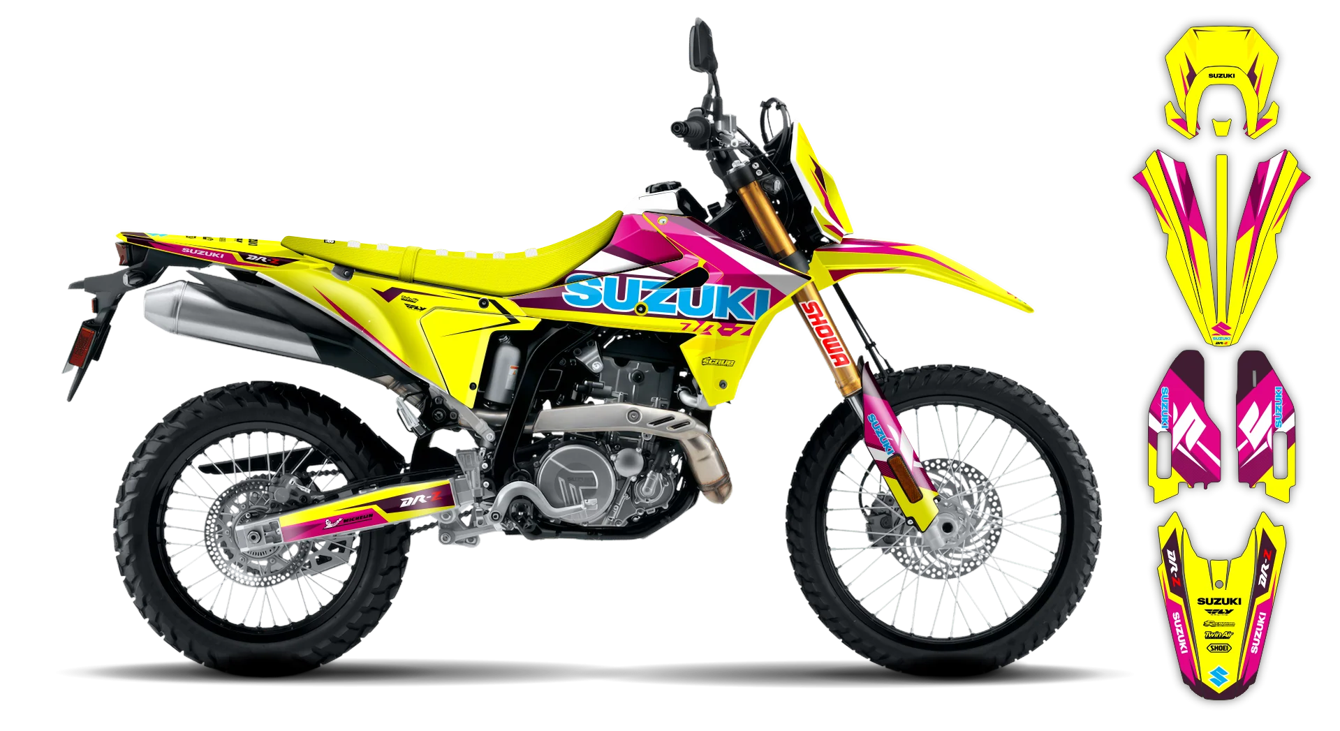Graphics Kit - Suzuki - DR-Z4S Enduro - 2025-2026 - SE1075 - LE