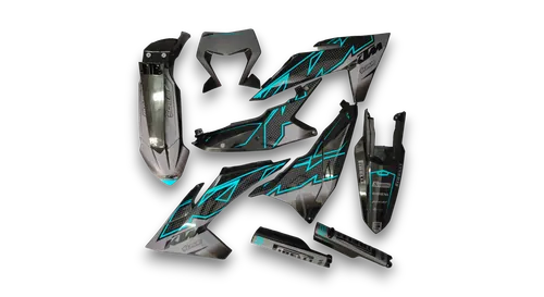 GFP - KTM - EXC EXC-F / XC-W XCF-W - 2024-2025 - Black-K21-R3