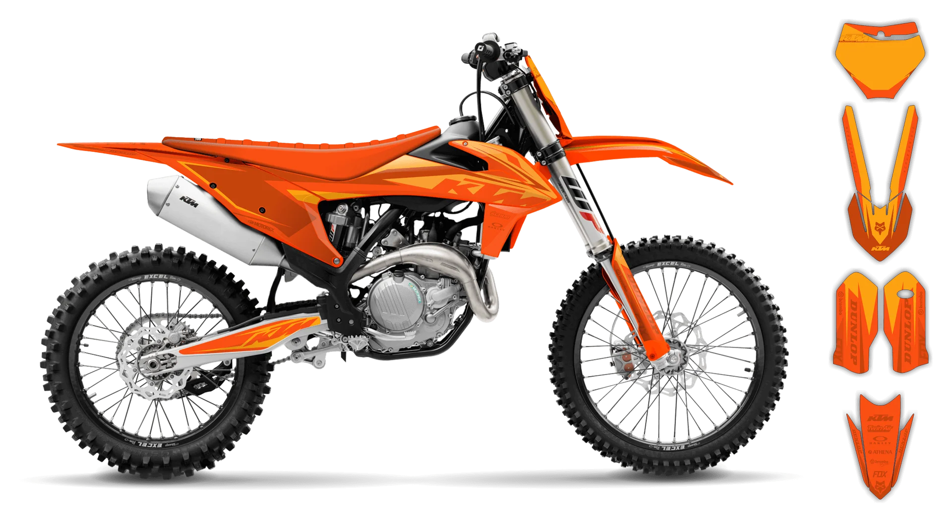 Graphics Kit - KTM - SX SX-F / XC XC-F - 2019-2022 - K-SE1083 - R3
