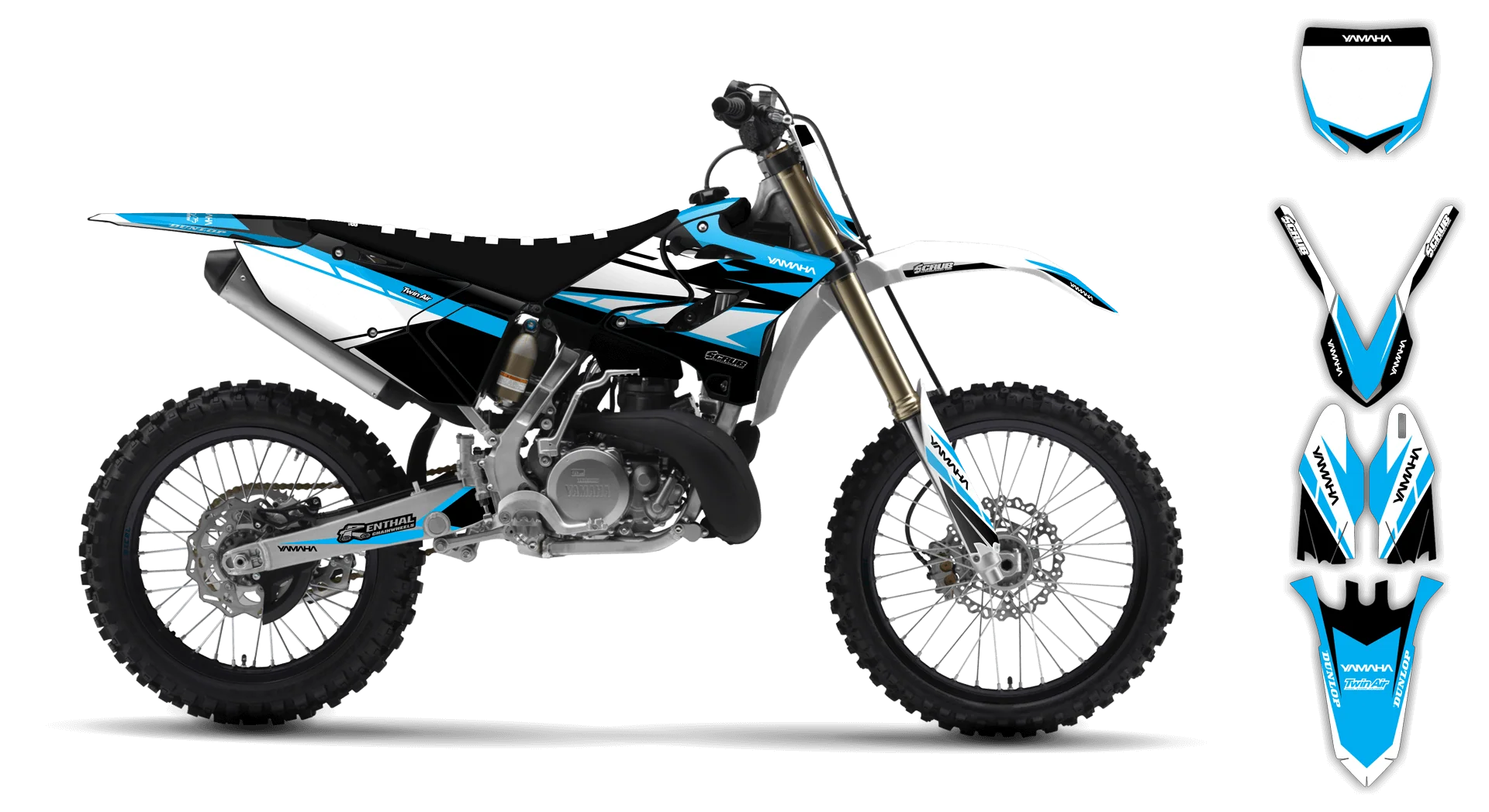 Graphics Kit - Yamaha - YZ 125 - 2015-2020 - Sukuba - LE
