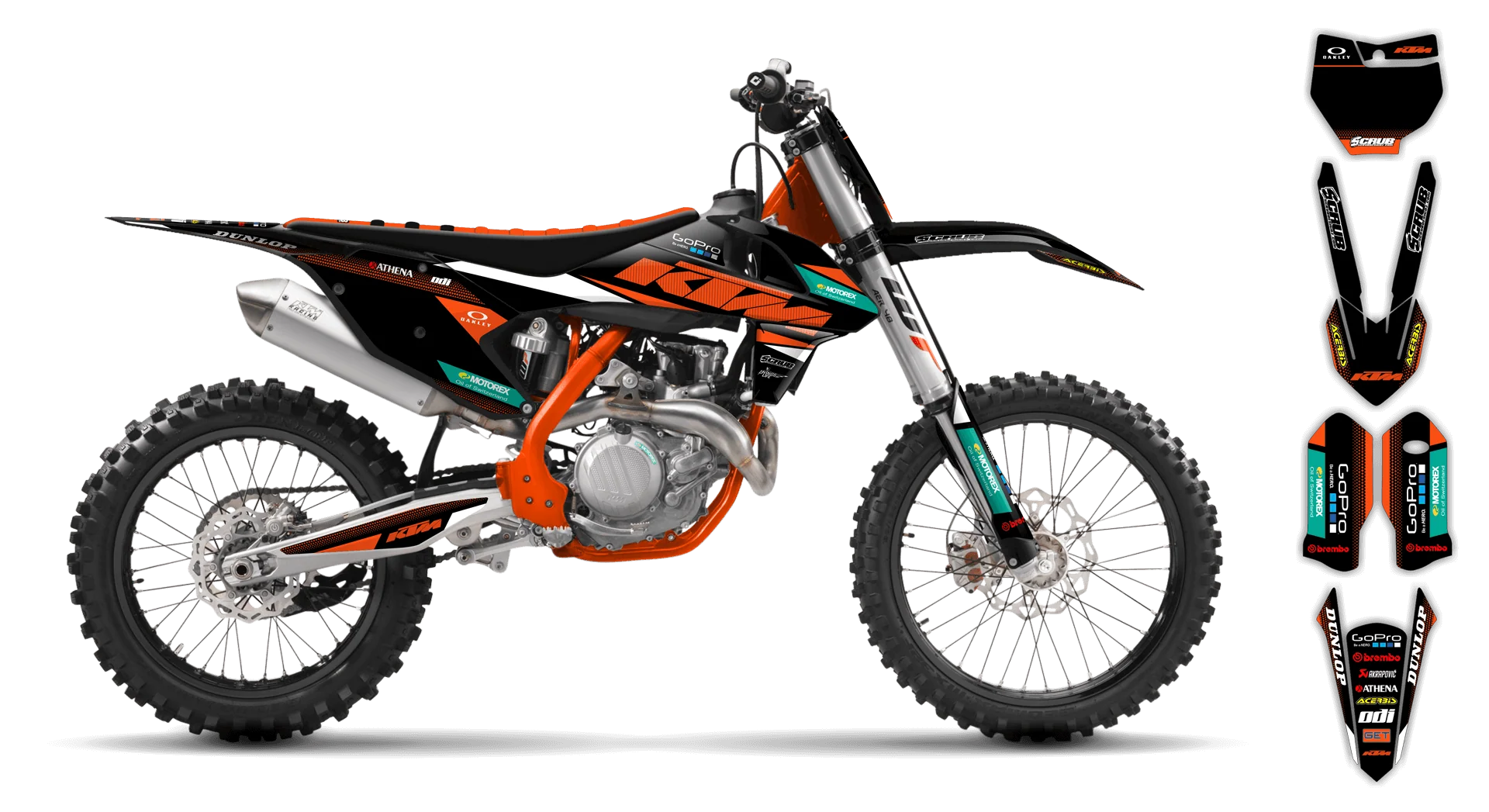 Graphics Kit - KTM - SX 50 - 2016-2023 - K11 - R1