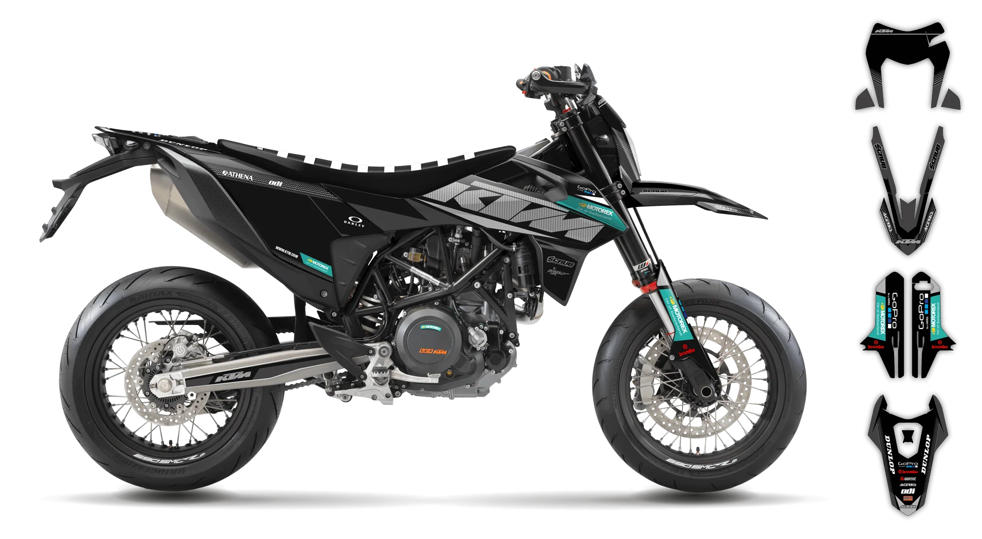 Graphics Kit - KTM - ENDURO 690R - 2019-2024 - K11 - R3