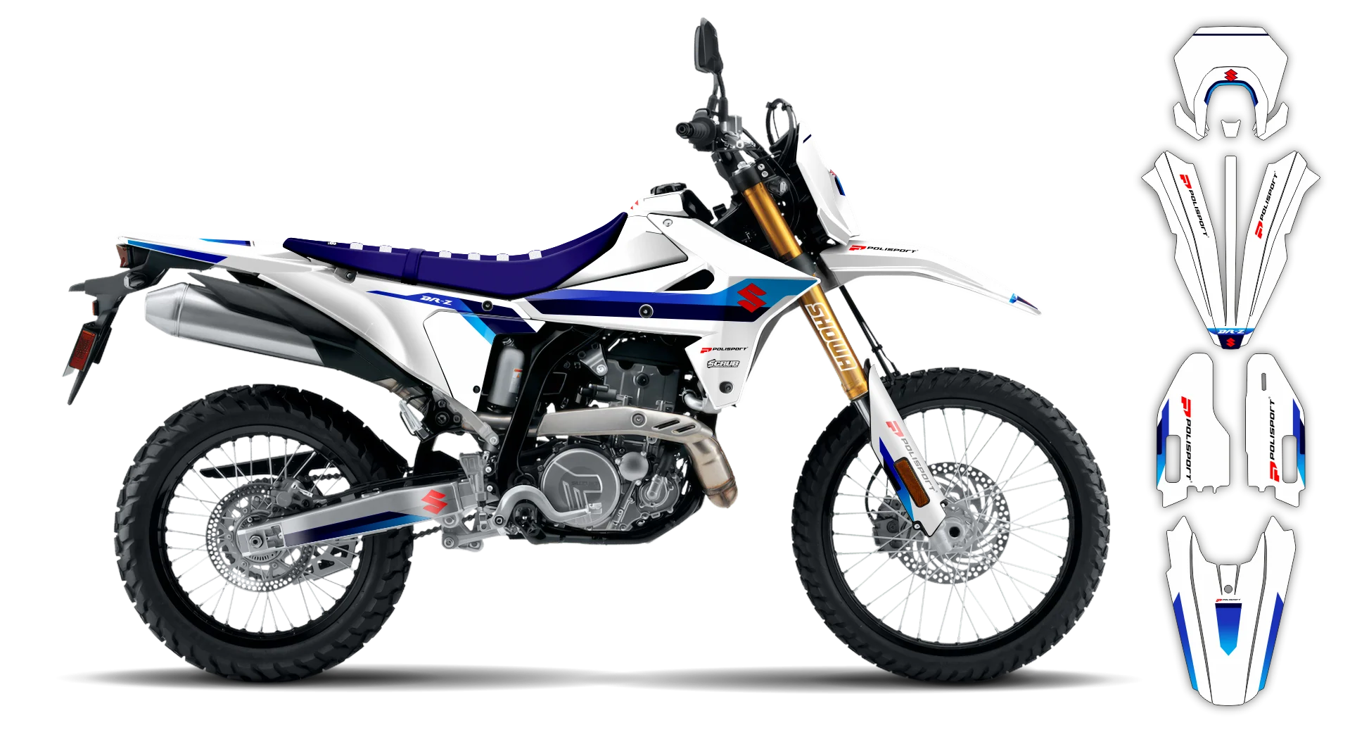 Graphics Kit - Suzuki - DR-Z4S Enduro - 2025-2026 - SE1144 - LE