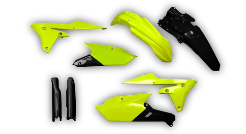 Plastics Kit - Yamaha - WR250F - 2015-2019 - Full Kit - Fluo Trim Kit