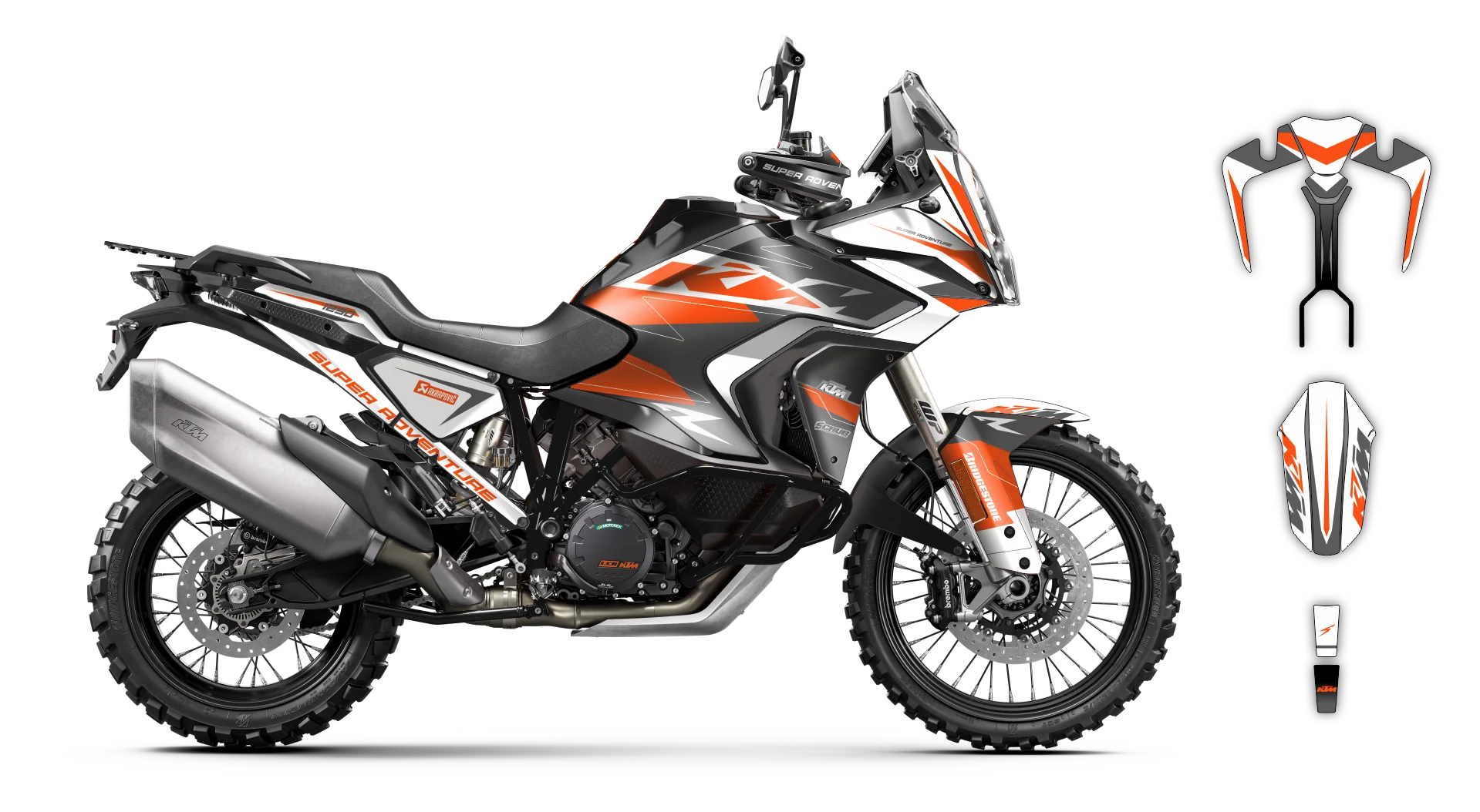 Graphics Kit - KTM - 1290 SUPER ADVENTURE S - 2021-2023 - K-SE1109 - R4