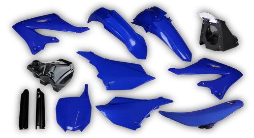 Plastics Kit - Yamaha - YZ 125 - 2002-2004 - Full Kit - OEM Restyle