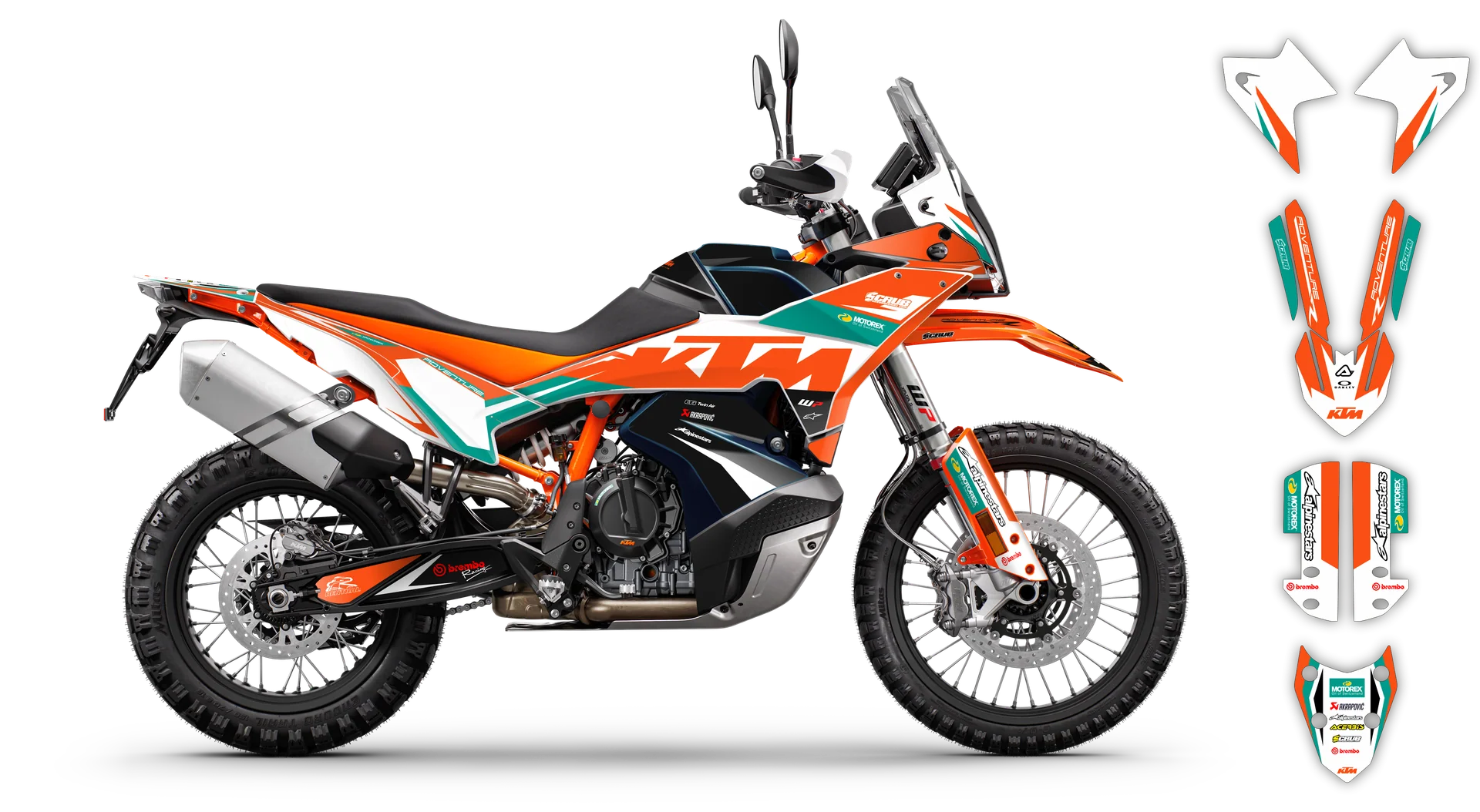 Graphics Kit - KTM - 790 R ADVENTURE - 2023-2024 - K-SE1094 - LE