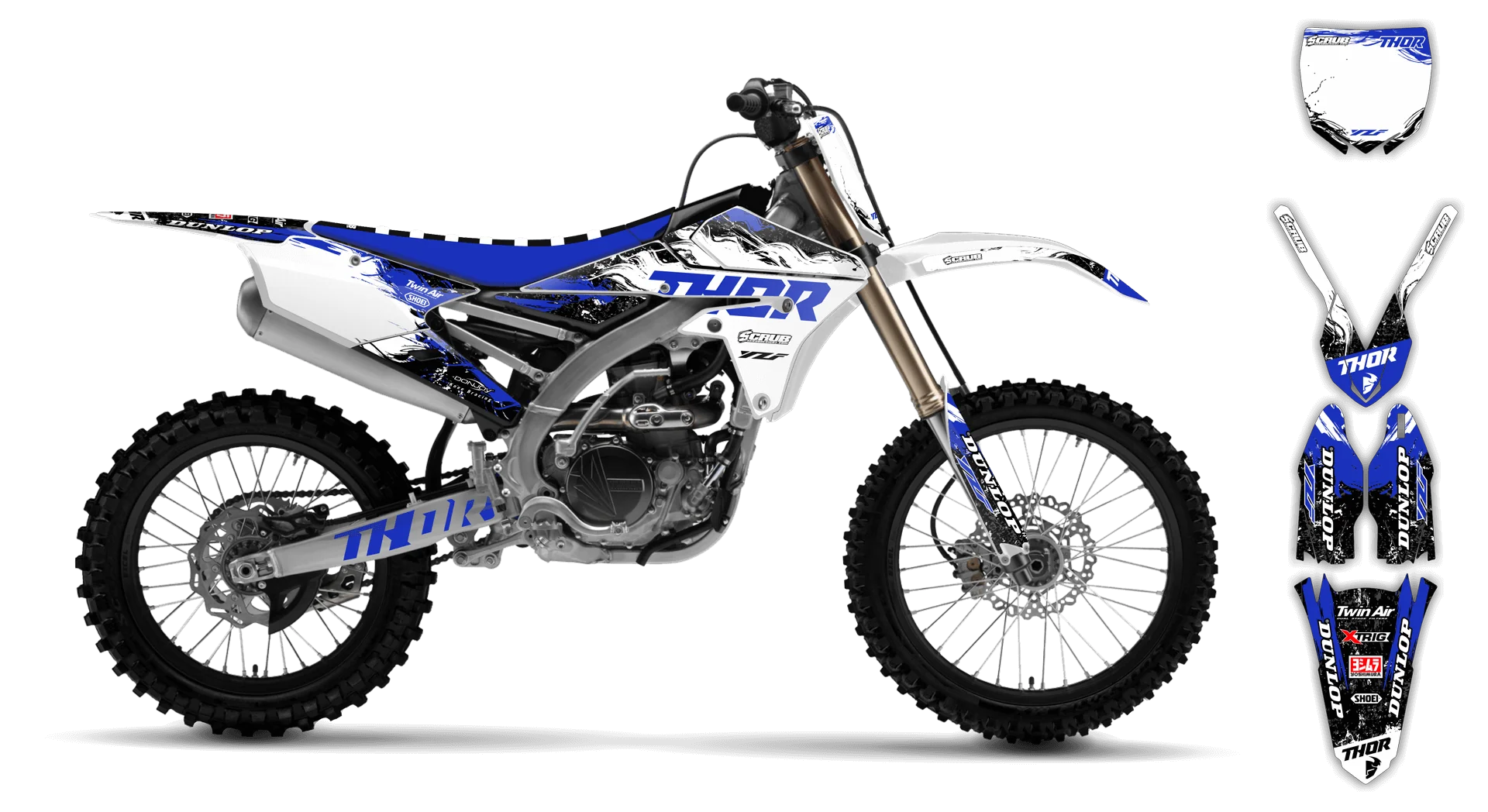 Graphics Kit - Yamaha - YZ450F - 2014-2017 - Sledge - LE