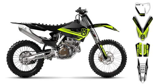 Graphics Kit - Husqvarna 14-> TC-FC-FX Series - 2015 - Fluo H5 - ST