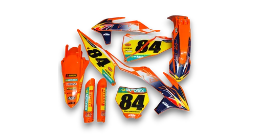 GFP - KTM - SX SX-F / XC XC-F - 2019-2022 - Orange-K-SE1071-ST