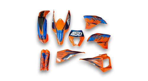GFP - KTM - EXC EXC-F / XC-W XCF-W - 2008-2011 - Orange-SE1119-ST