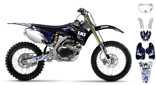 Graphics Kit - Yamaha - WR450F - 2007-2011 - Block Pass - ST