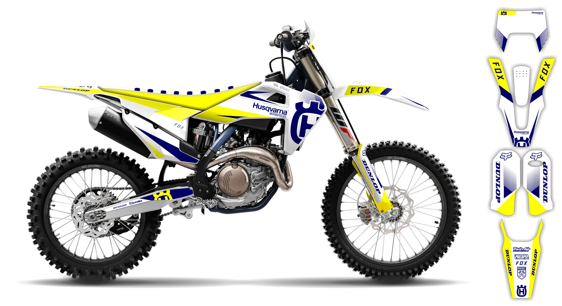 Graphics Kit - Husqvarna 14-> TE-FE Series - 2020-2023 - H-SE1057 - R1