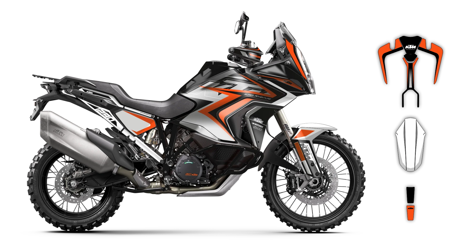 Graphics Kit - KTM - 1290 SUPER ADVENTURE S - 2021-2023 - K-SE1108 - R2