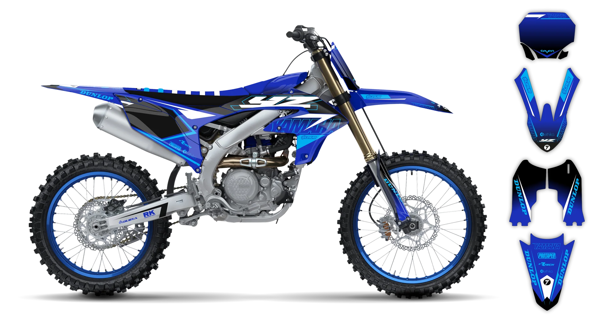 Graphics Kit - Yamaha - YZ450F - 2023-2025 - SE1086 - R1