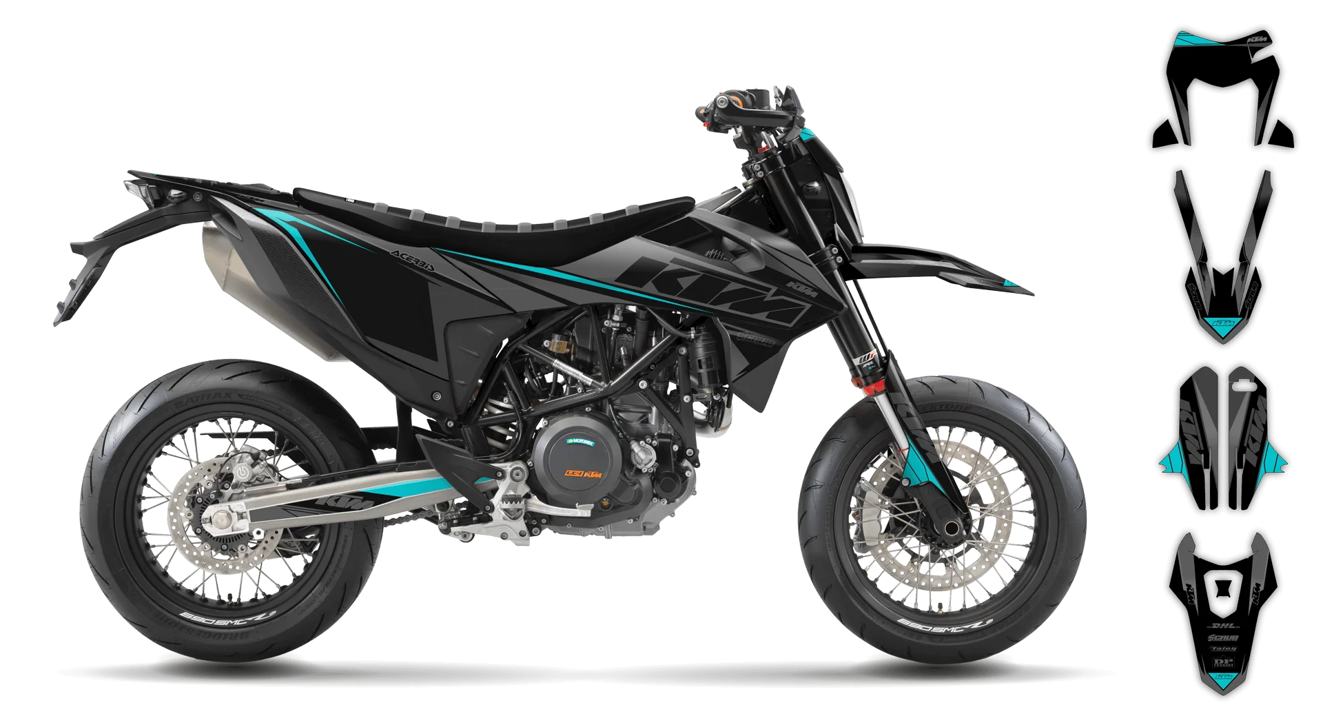 Graphics Kit - KTM - ENDURO 690R - 2019-2024 - K12 - R2