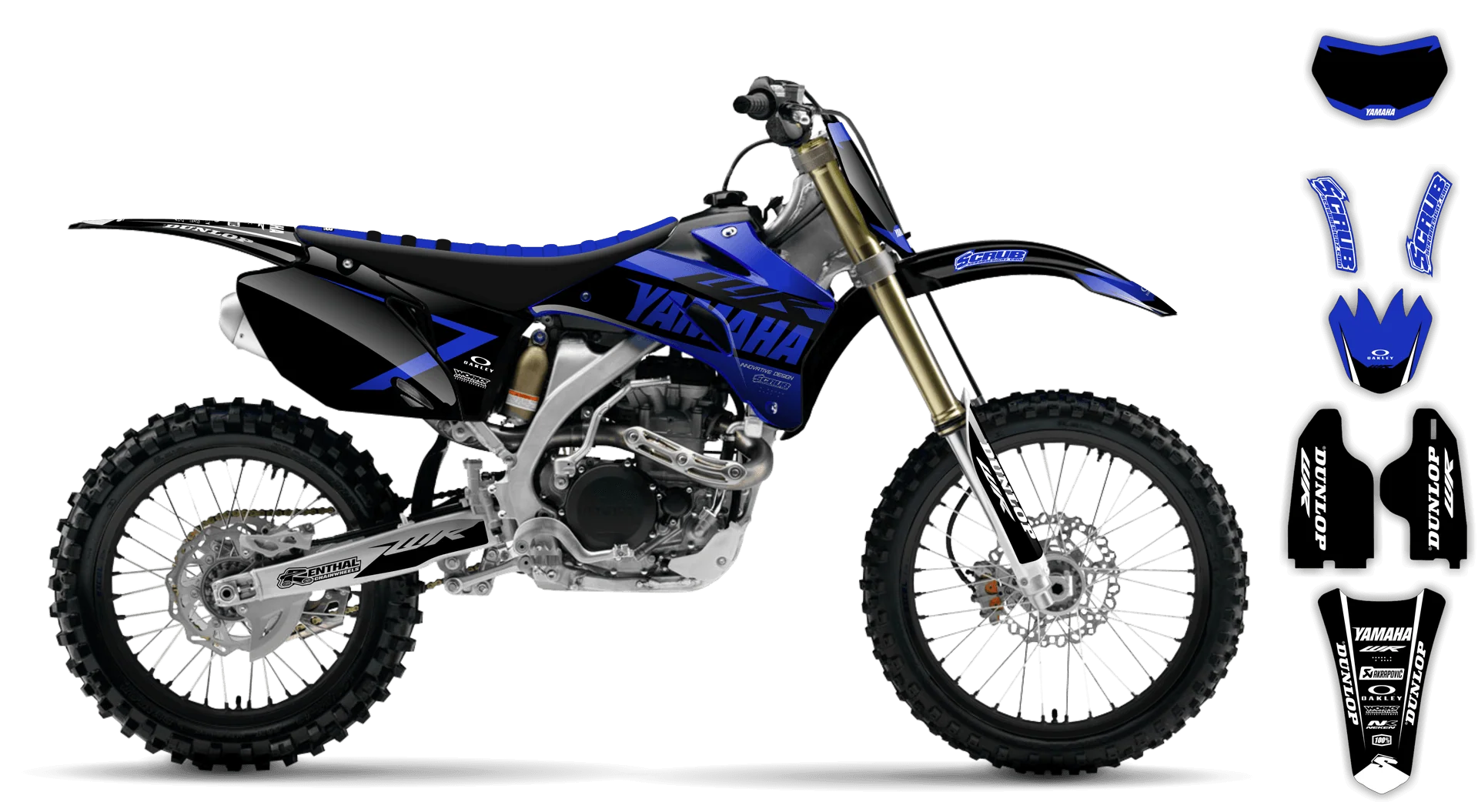 Graphics Kit - Yamaha - WR400F - 2000-2002 - Corgis - LE