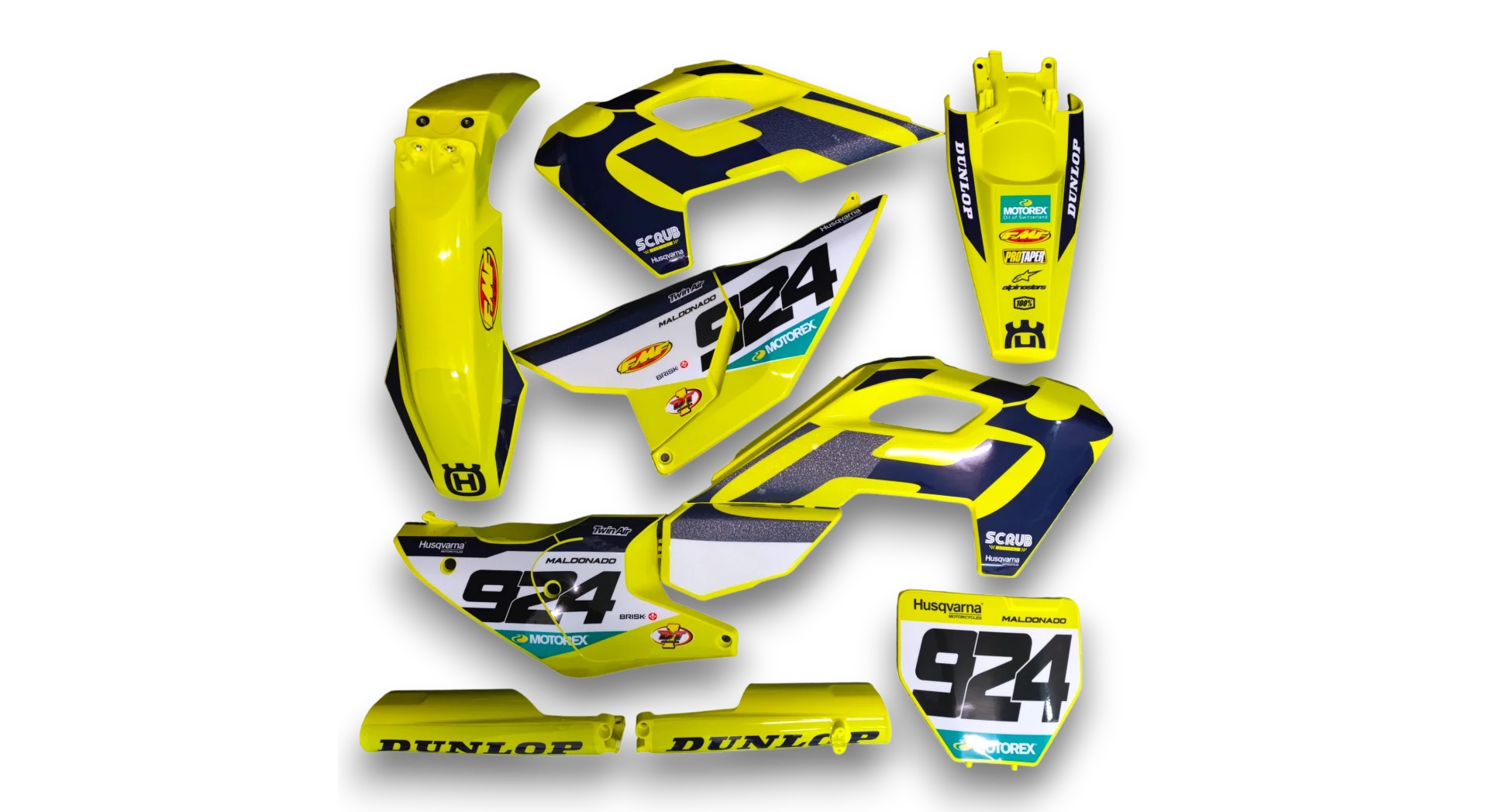 GFP - Husqvarna 14-> TC-FC-FX Series - 2023-2024 - Yellow-SO10346