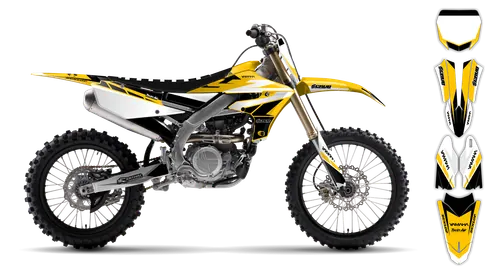 Graphics Kit - Yamaha - WR450F - 2024-20252 - Sukuba - R2