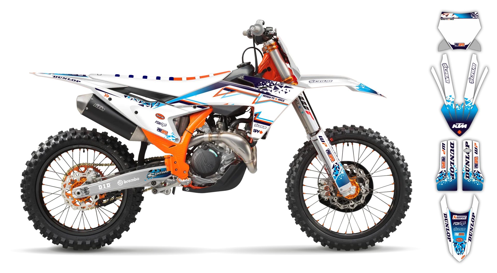 Graphics Kit - KTM - SX SX-F / XC XC-F - 2023-2024 - K6 - LE