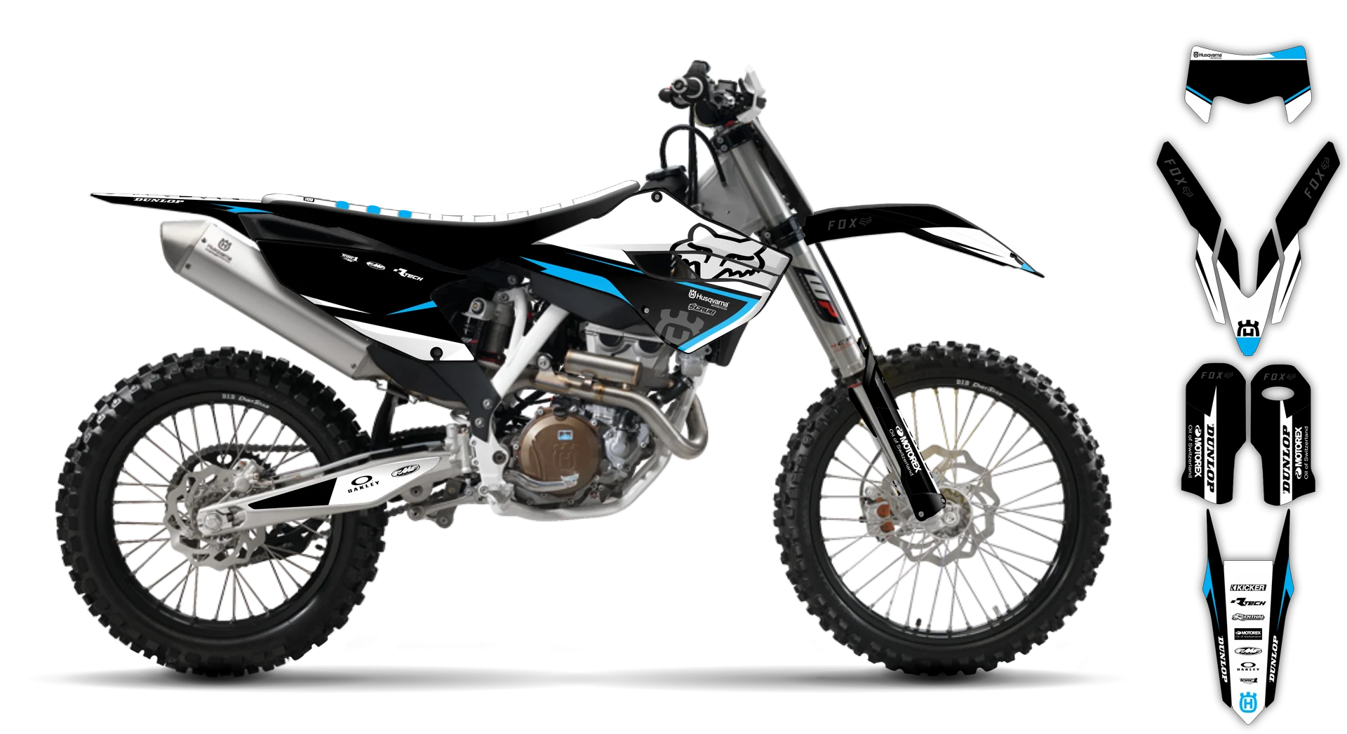Graphics Kit - Husqvarna 14-> TE-FE Series - 2016 - H-SE1068 - LE