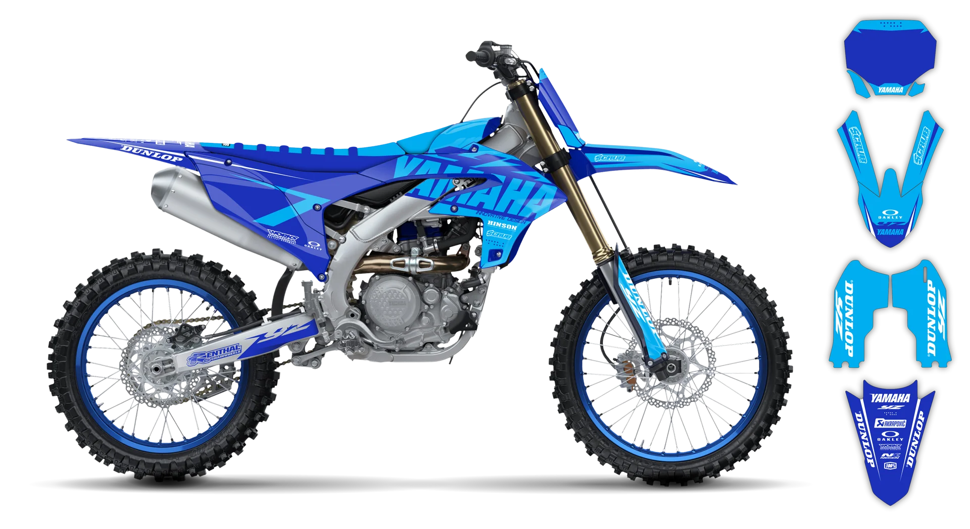 Graphics Kit - Yamaha - YZ450F - 2023-2025 - Corgis - R2