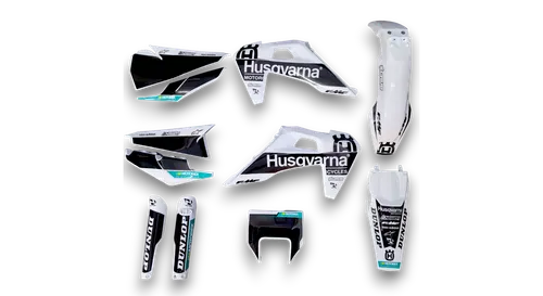 GFP - Husqvarna 14-> TE-FE Series - 2020-2023 - White-H9-R1