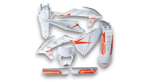 GFP - KTM - EXC EXC-F / XC-W XCF-W - 2020-2023 - White-K19-R4