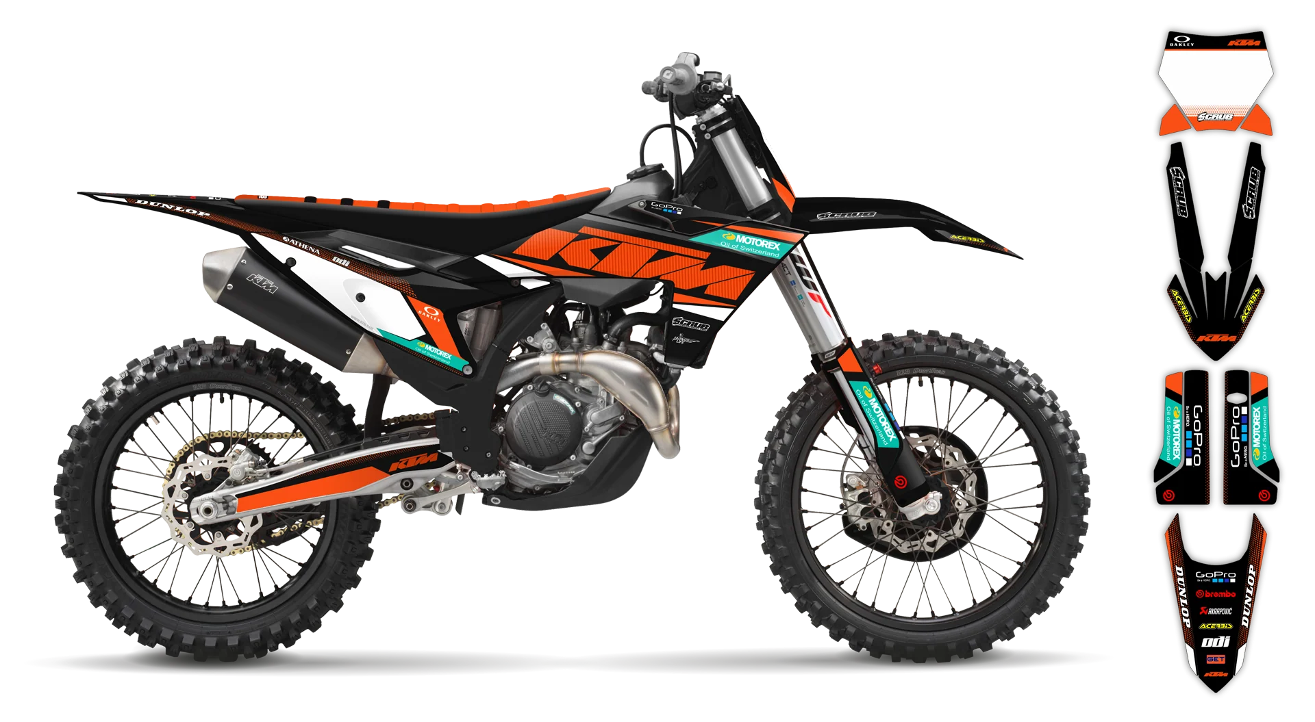 Graphics Kit - KTM - SMR Series - 2023-2024 - K11 - R1