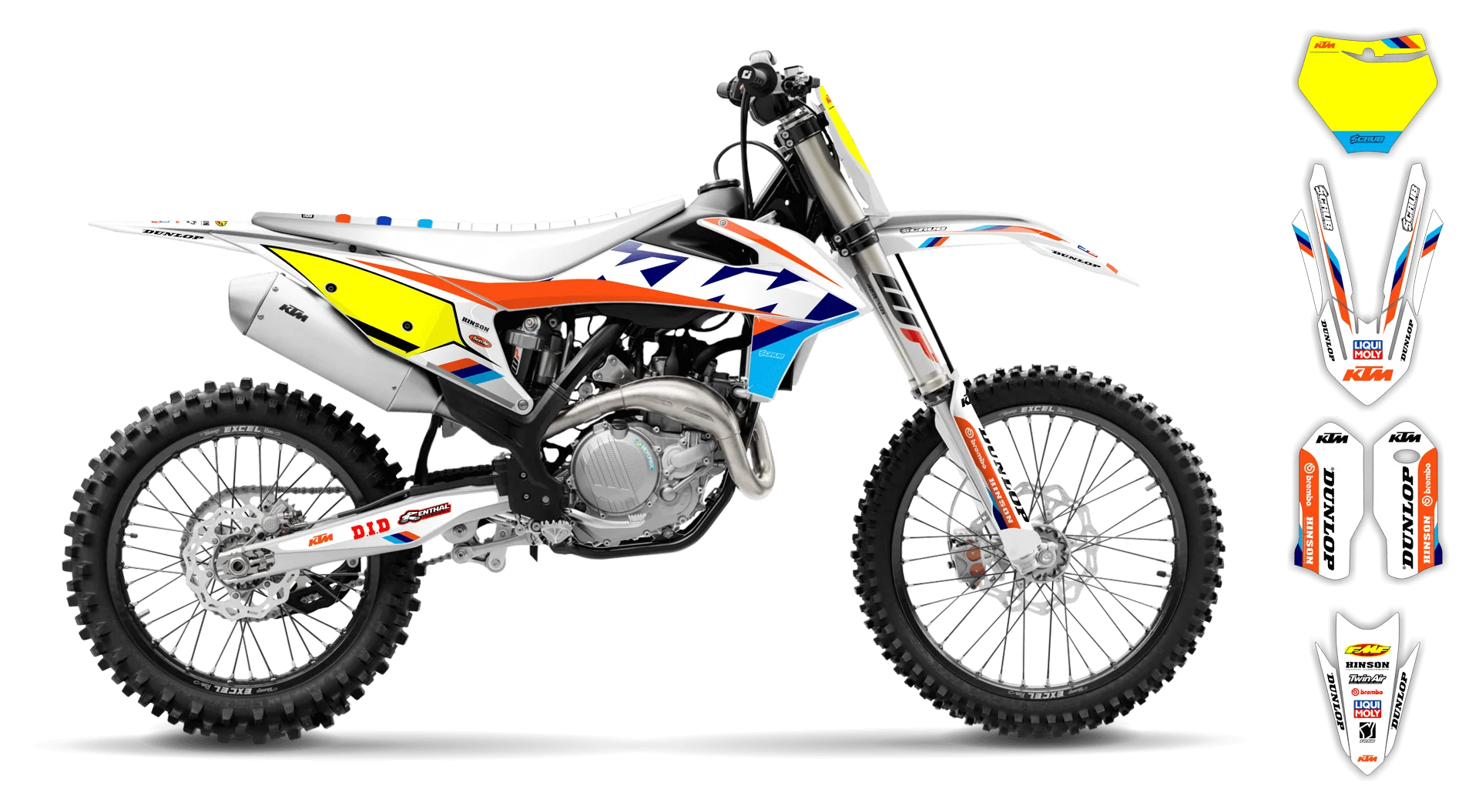 Graphics Kit - KTM - SX SX-F / XC XC-F - 2019-2022 - K-SE1072 - R1