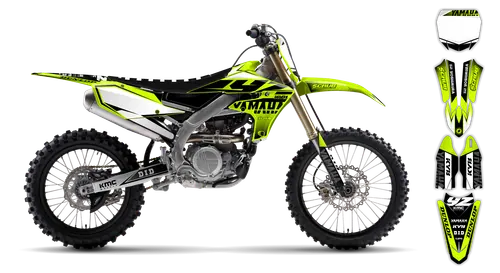 Graphics Kit - Yamaha - WR450F - 2019-2023 - Fluo Discovery - ST