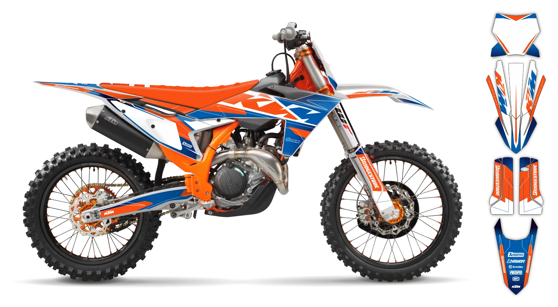 Graphics Kit - KTM - SX 50 - 2024-2025 - K-SE1109 - ST