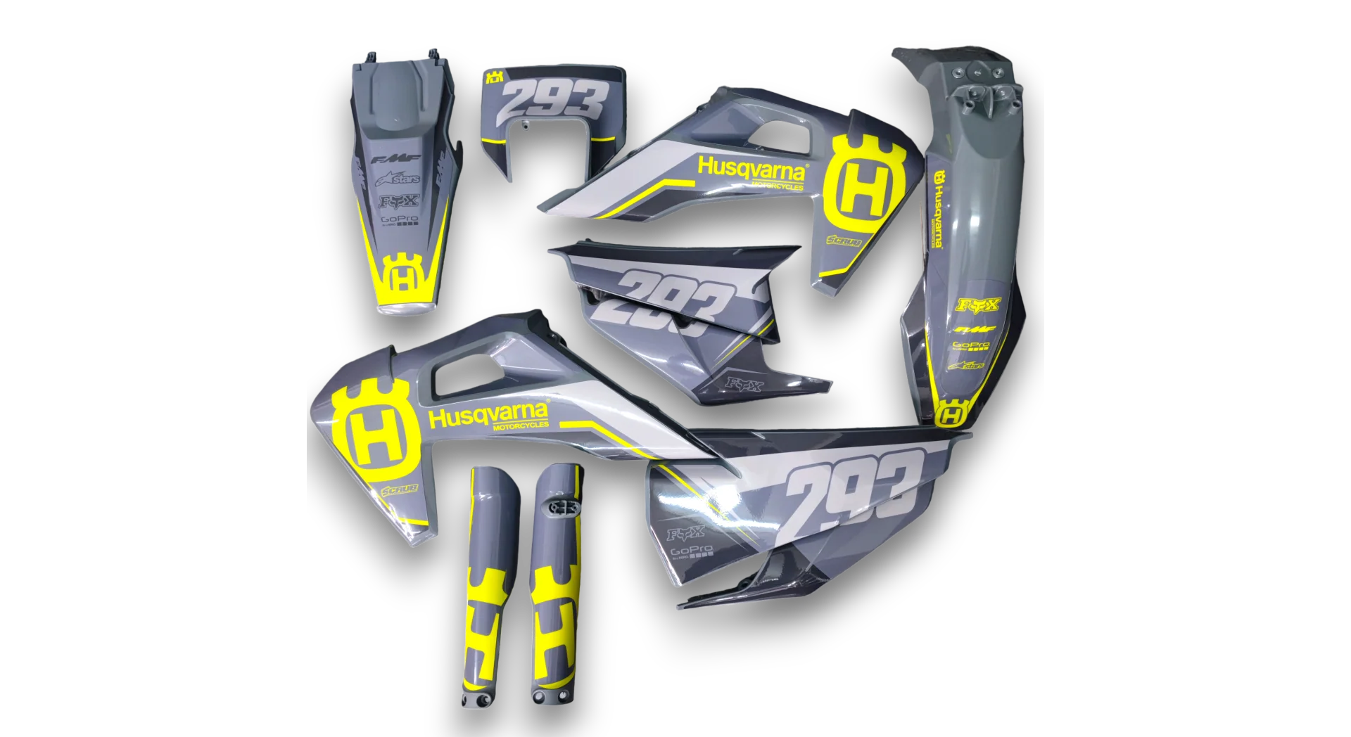 GFP - Husqvarna 14-> TE-FE Series - 2020-2023 - Grey-SE1089-R3