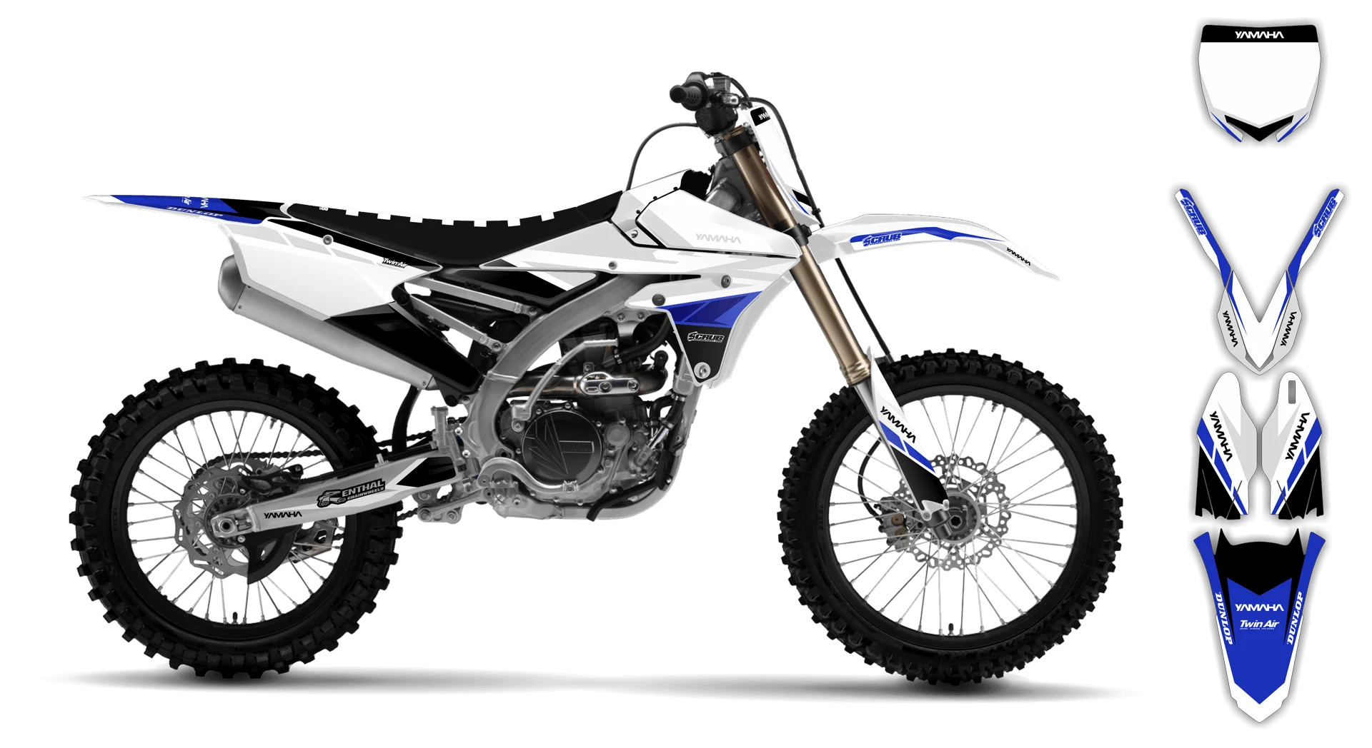 Graphics Kit - Yamaha - YZ450F - 2014-2017 - Sukuba - R3