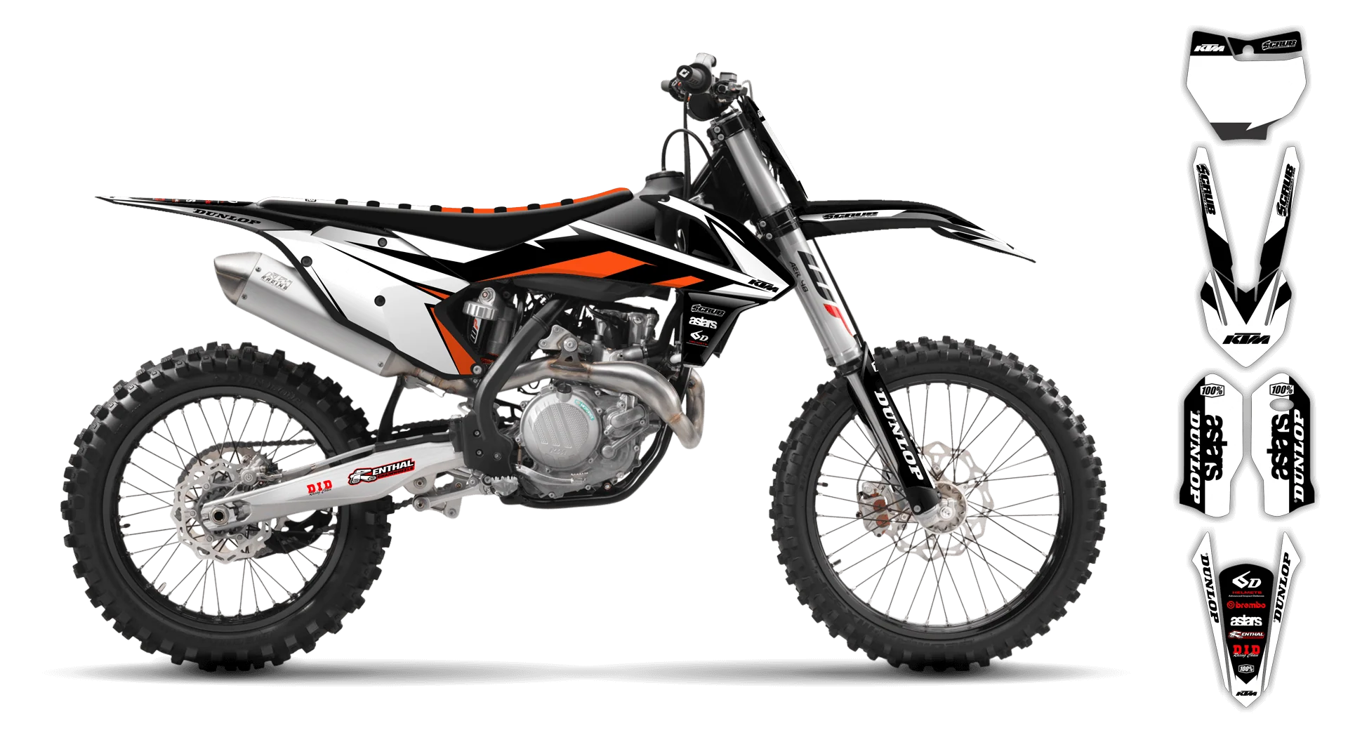 Graphics Kit - KTM - SX 50 - 2016-2023 - K8 - LE