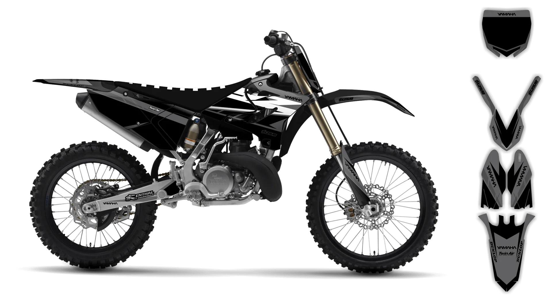 Graphics Kit - Yamaha - YZ 85 - 2019-2021 - Sukuba - R1