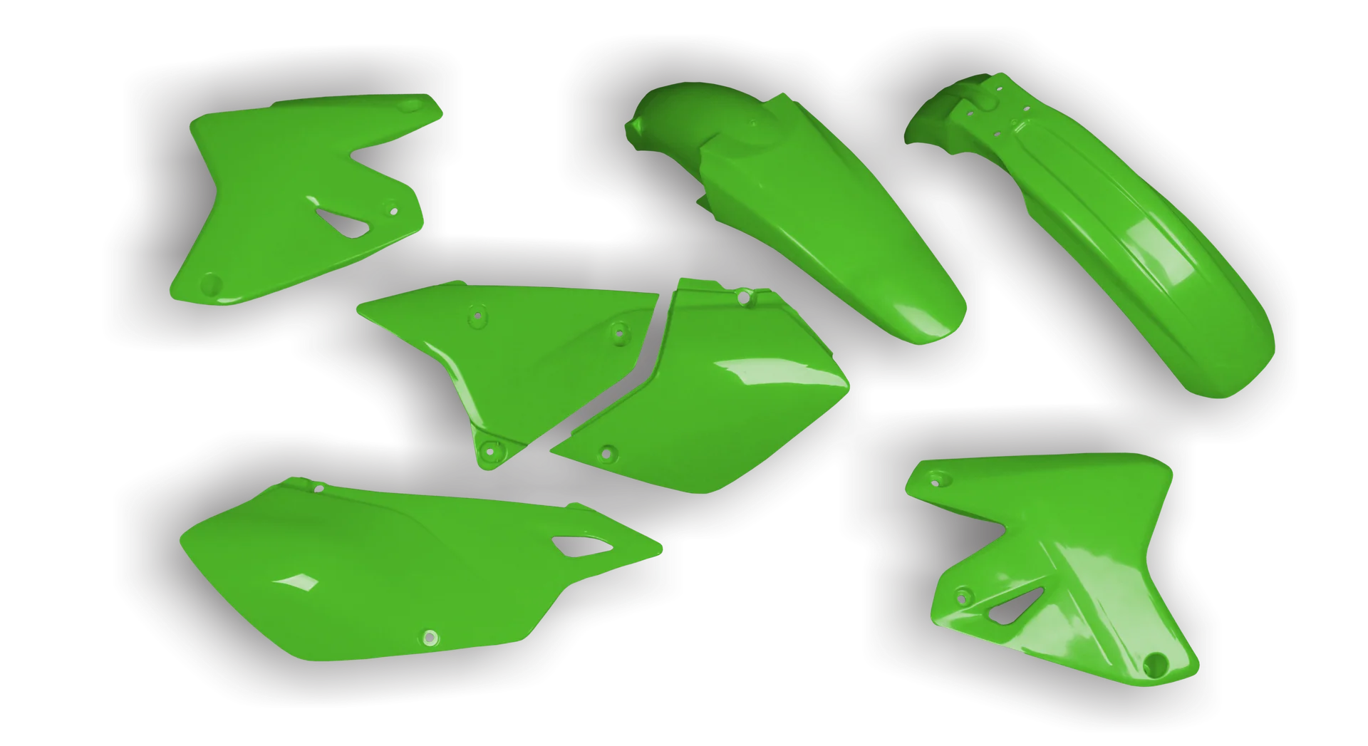 Plastics Kit - Suzuki - DRZ 400 Enduro - 1999-2024 - Full Kit - Green
