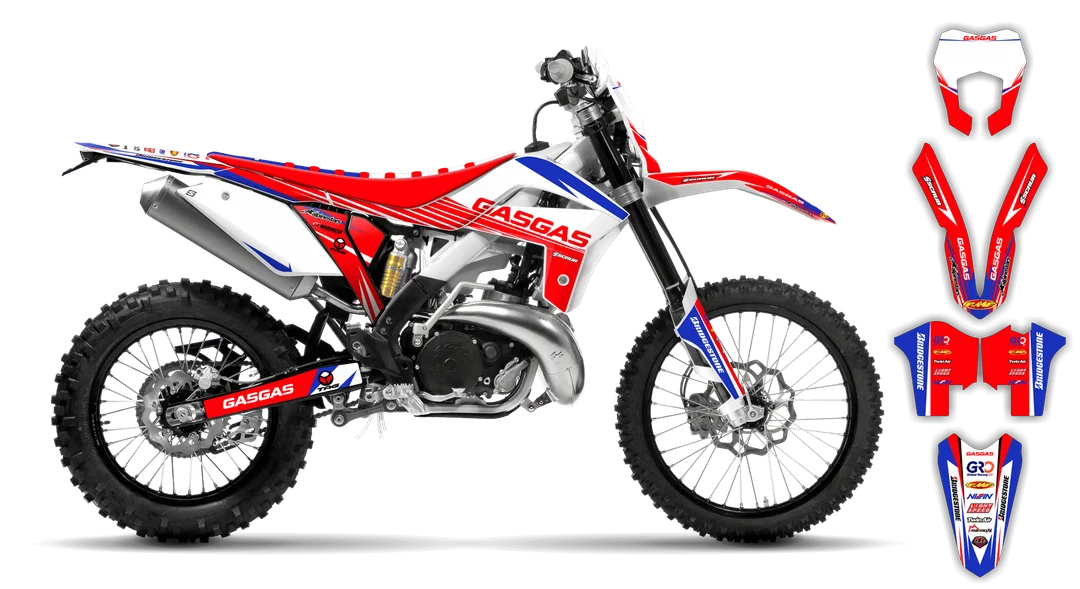 Graphics Kit - Gas Gas - EC EC-F Series - 2012-2013 4-Stroke - Force - ST