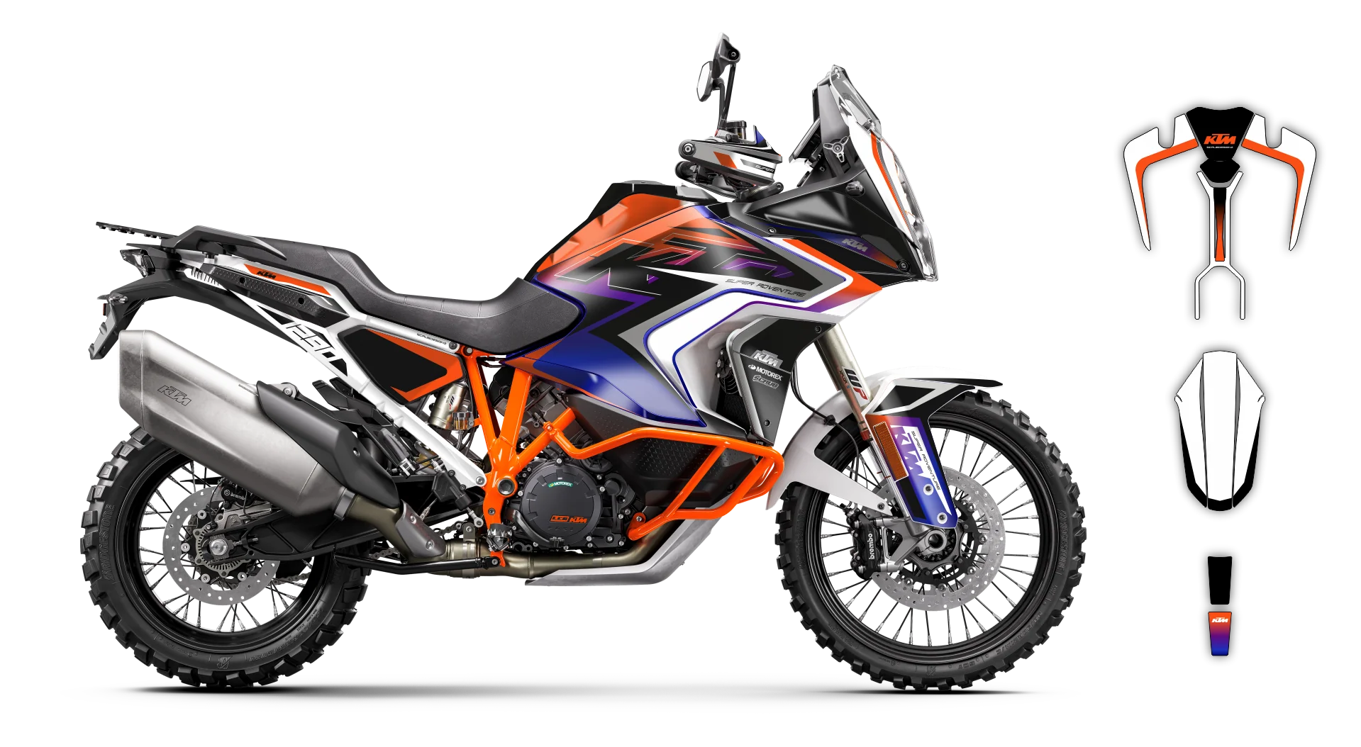 Graphics Kit - KTM - 1290 SUPER ADVENTURE S - 2021-2023 - K-SE1108 - R3