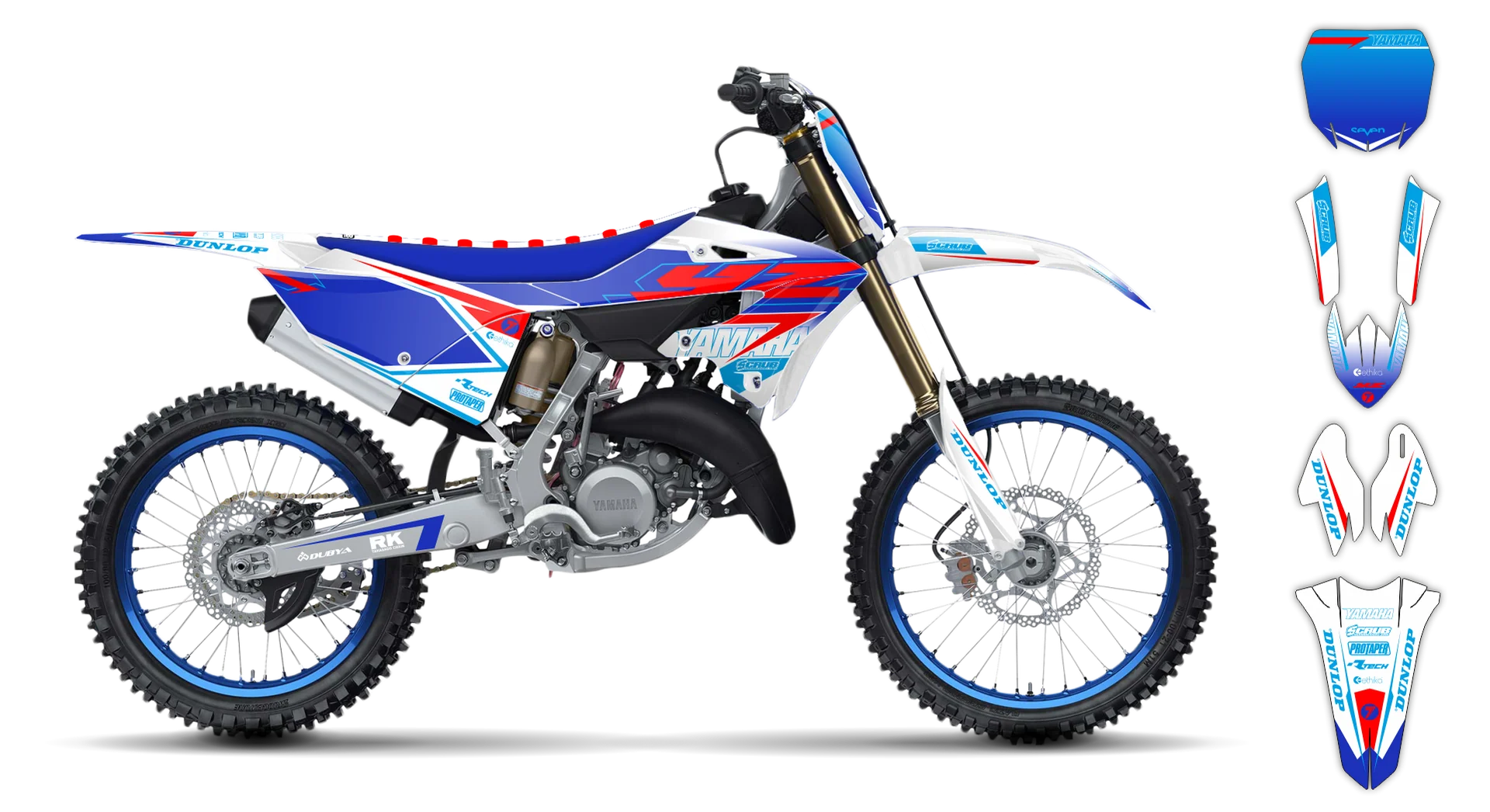 Graphics Kit - Yamaha - YZ 85 - 2022-2025 - SE1086 - R2