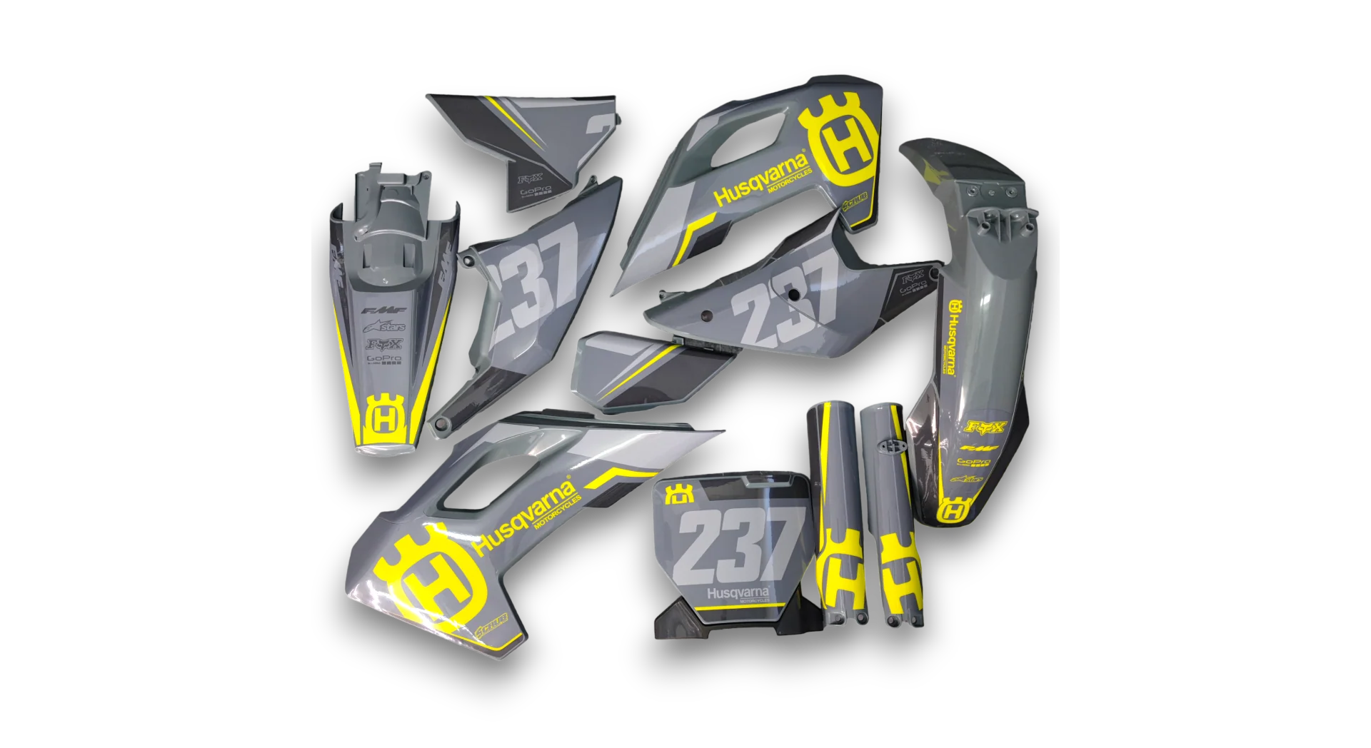 GFP - Husqvarna 14-> TC-FC-FX Series - 2023-2024 - Grey-SE1089-R3