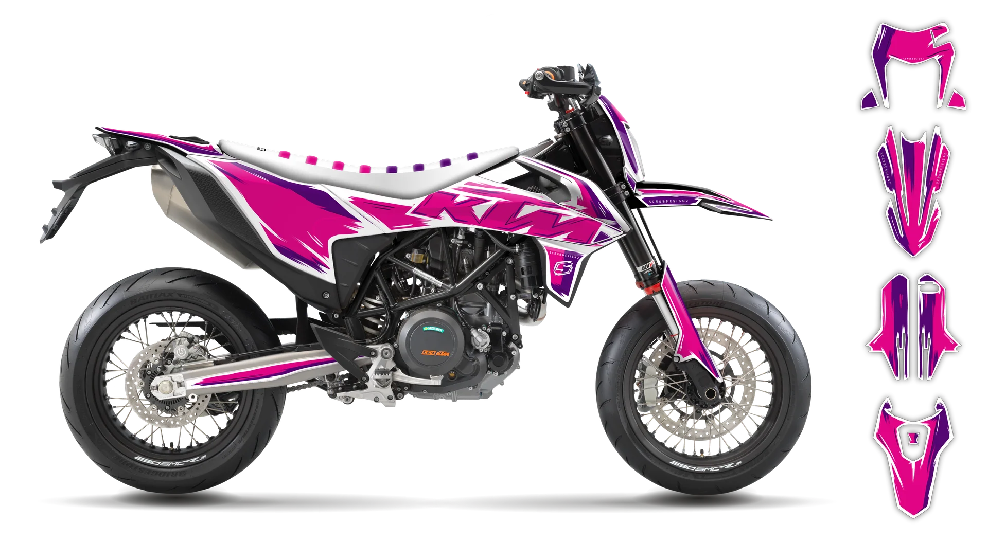 Graphics Kit - KTM - ENDURO 690R - 2012-2018 - Artlex - R5