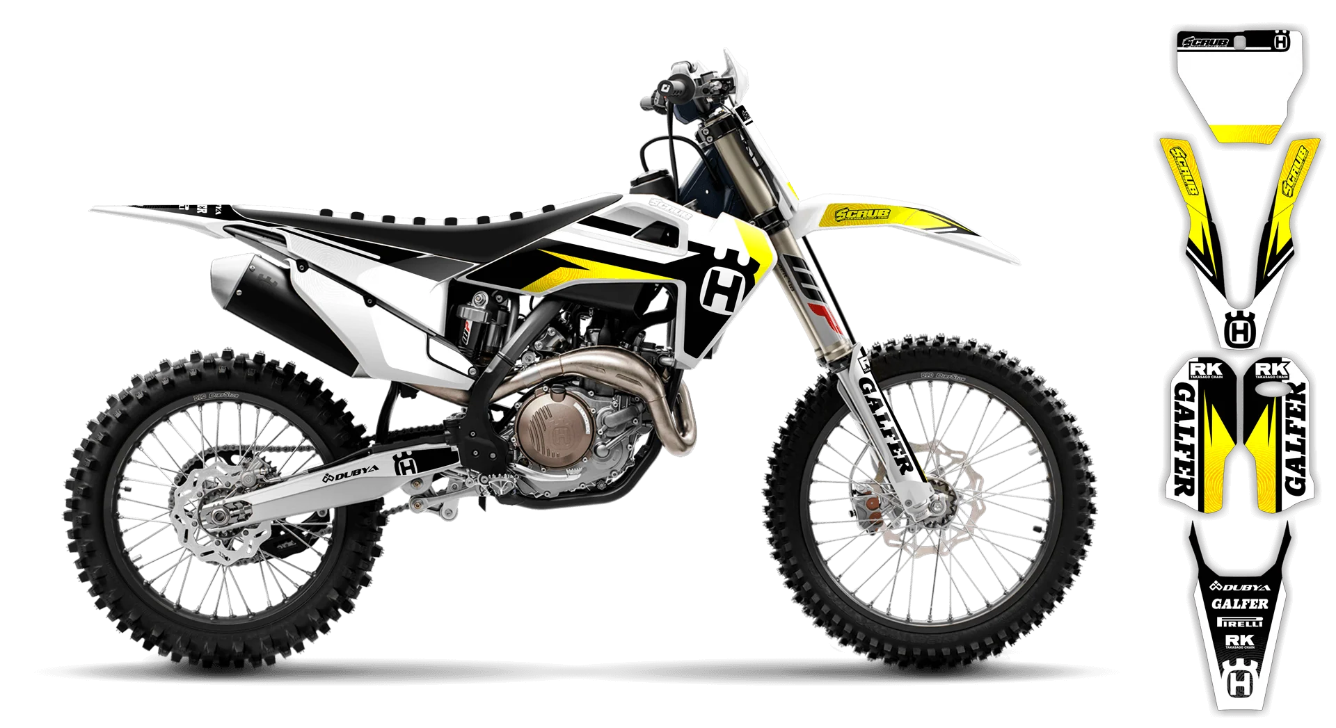 Graphics Kit - Husqvarna 14-> FS Series - 2021-2022 - H11 - LE