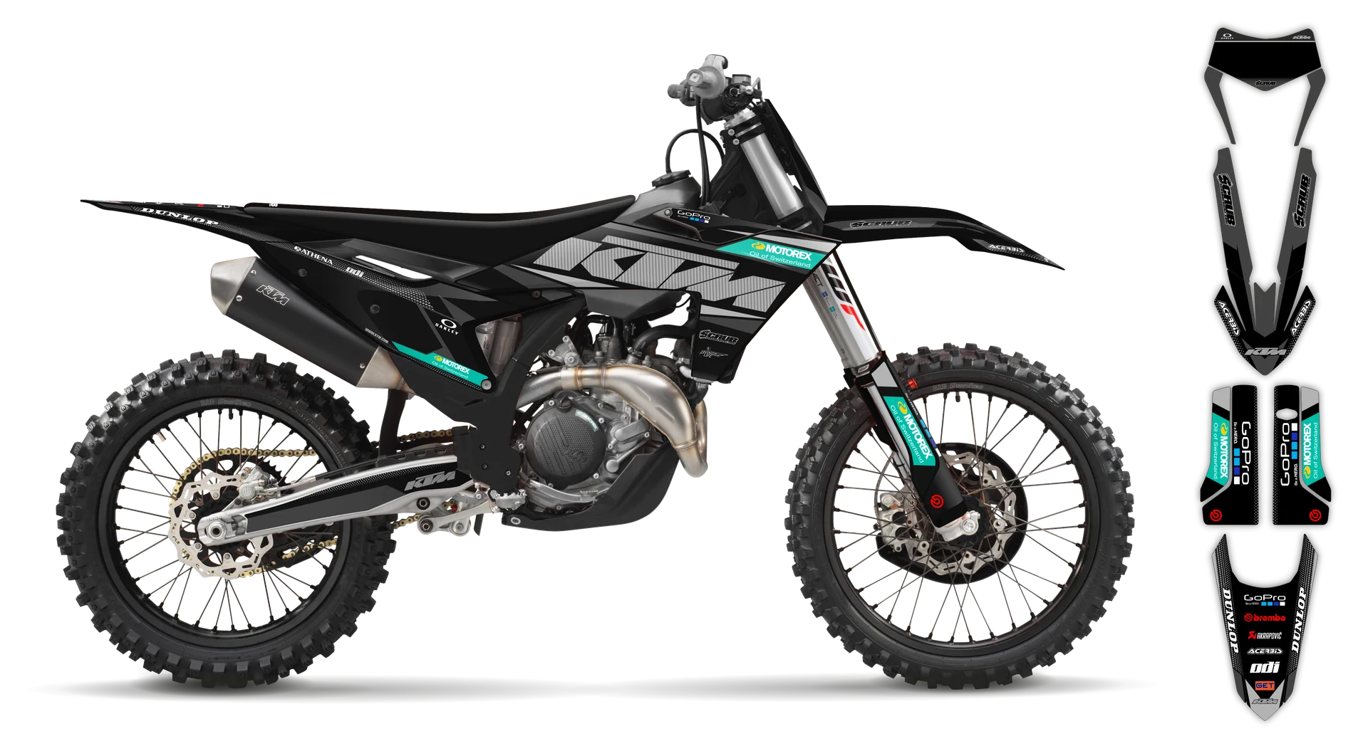 Graphics Kit - KTM - EXC EXC-F / XC-W XCF-W - 2024-2025 - K11 - R3