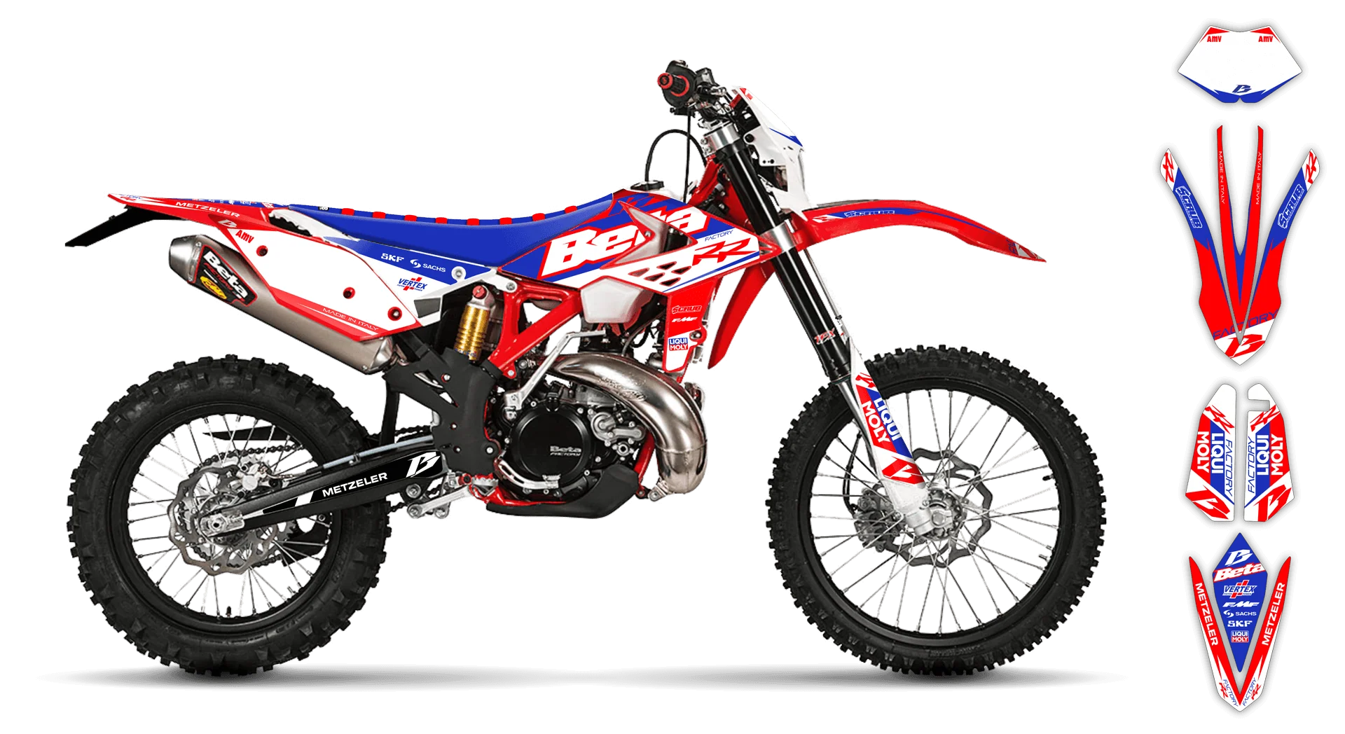 Graphics Kit - Beta - X-Trainer - 2015-2017 - Factory Replica 1 - ST