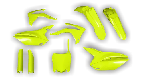 Plastics Kit - Honda - CRF 450R - 2013-2016 - Full Kit - Fluo