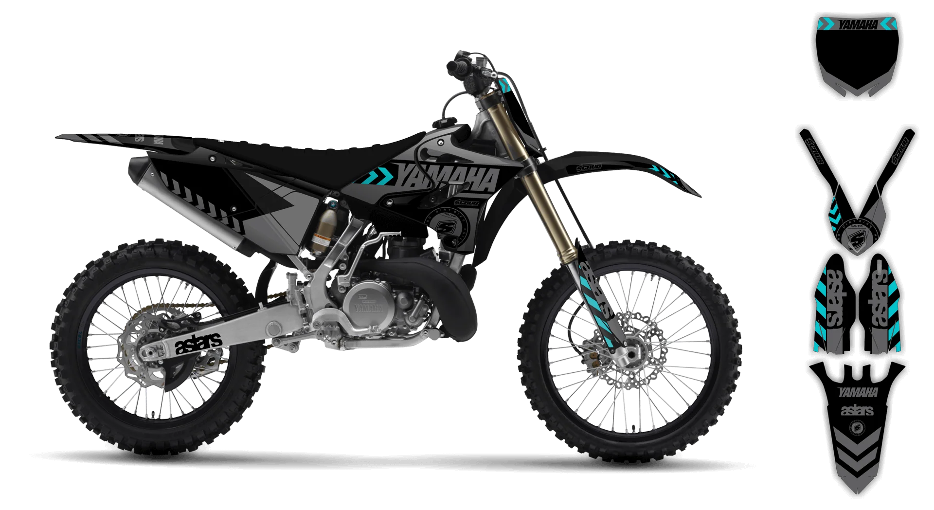 Graphics Kit - Yamaha - YZ 85 - 2019-2021 - Bruxa - LE