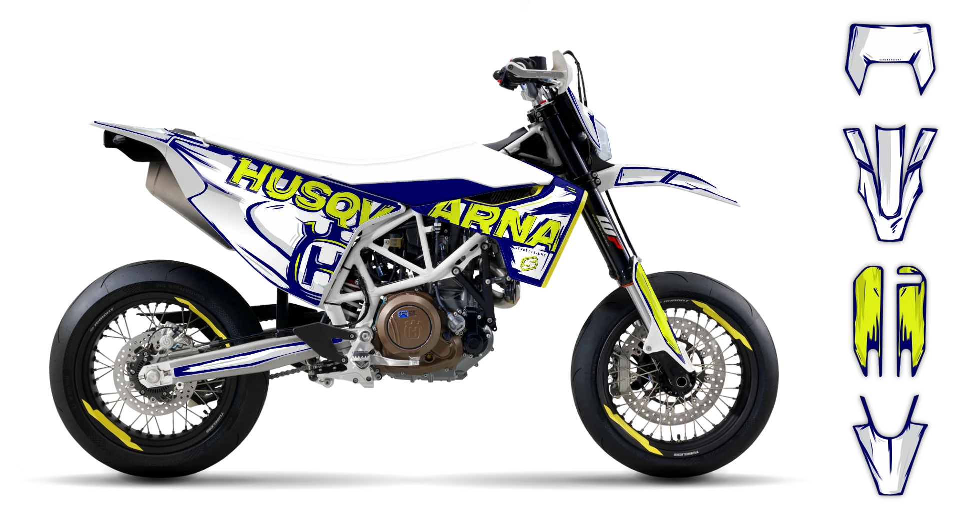 Graphics Kit - Husqvarna 14-> EN 701 - 2016-2024 - Artlex - LE